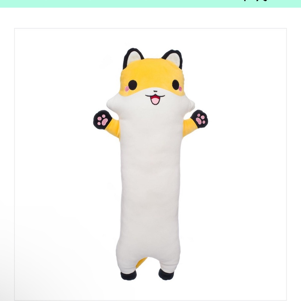 French Fry Fox Large Plush